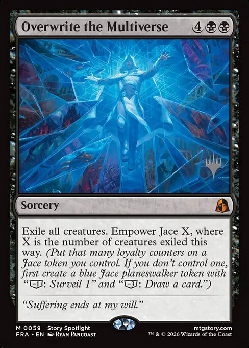 Overwrite the Multiverse