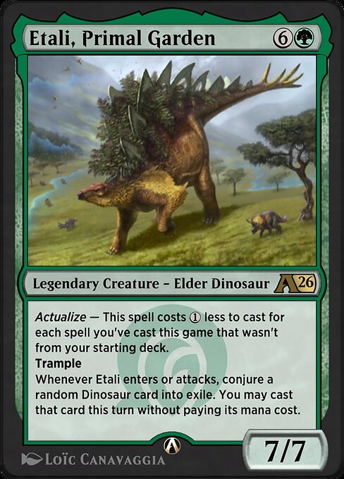 Etali, Primal Garden